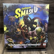 SMASH UP The Shufflebuilding Game of Total Awesomeness! Board Game Paul Peterson